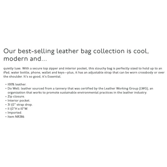 MADEWELL Essential Curve Shoulder Bag :: Hazelnut :: NR386 :: NWT - Picture 6 of 11